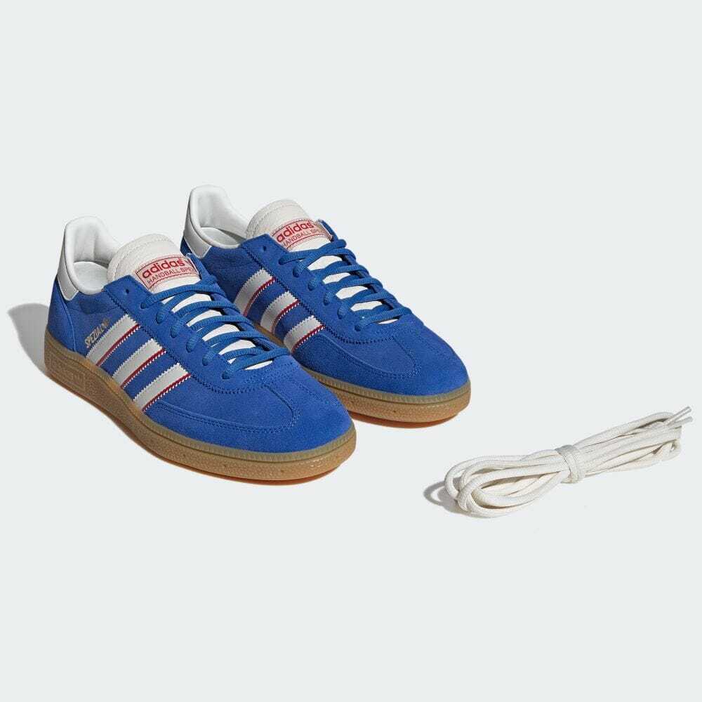IF9532 adidas Originals Handball Spezial Синий Облачный Белый Лучший Алый (Мужской)