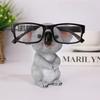 "Creative Koala Glasses Holder: Resin Ornament for Desk or Gift"