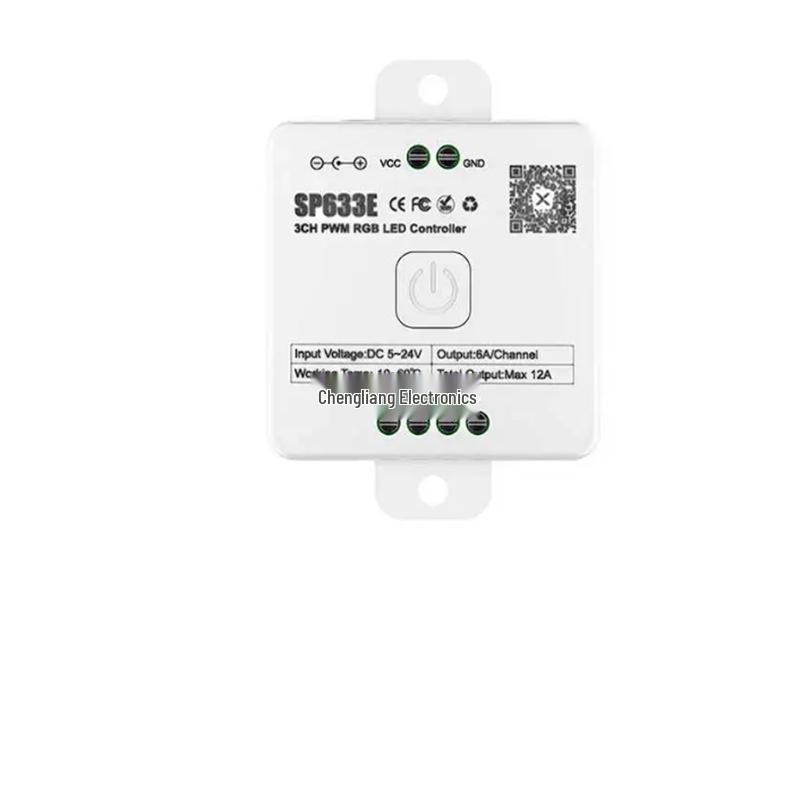 Bluetooth-контроллер светодиодов SP630E: RGBCW, Одно/Двухцветная температура, Магическая светодиодная лента, Диммирование через приложение.