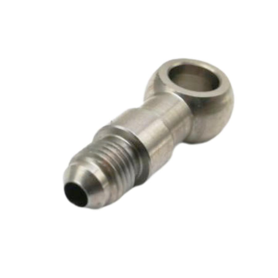 2× Stainless Steel 304 AN -4 (AN4 AN 04) 10mm M10 Eye Adapter Fitting