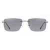 Rimless Rectangle Gunmetal Smartbuy Collection Dune Jst 168 008 Fashion Unisex Sunglasses