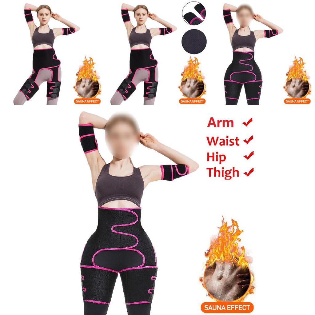 Комплект поясов для похудения с высокой талией для бедер и рук для эффективного снижения веса и формирования фигуры