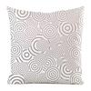 Nordic Minimalist Black And White Texture Digital Printing Short Plush Pillow Covers For Sofa Office Cushion Cover Home Goods