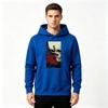 Men's Long Sleeve Pullover Hoodie, Retro Skull Pattern Print Casual Loose Sweatshirt for Daily Wear