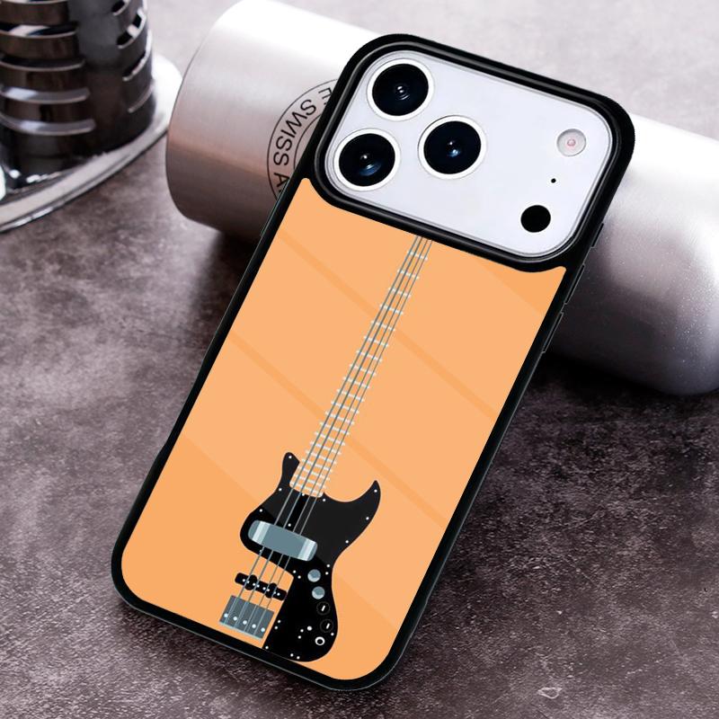 Чехол для телефона Музыкальная электрогитара Для iPhone 17 16 15 14 13 12 11 Pro Max Plus 17Air Мягкая силиконовая крышка