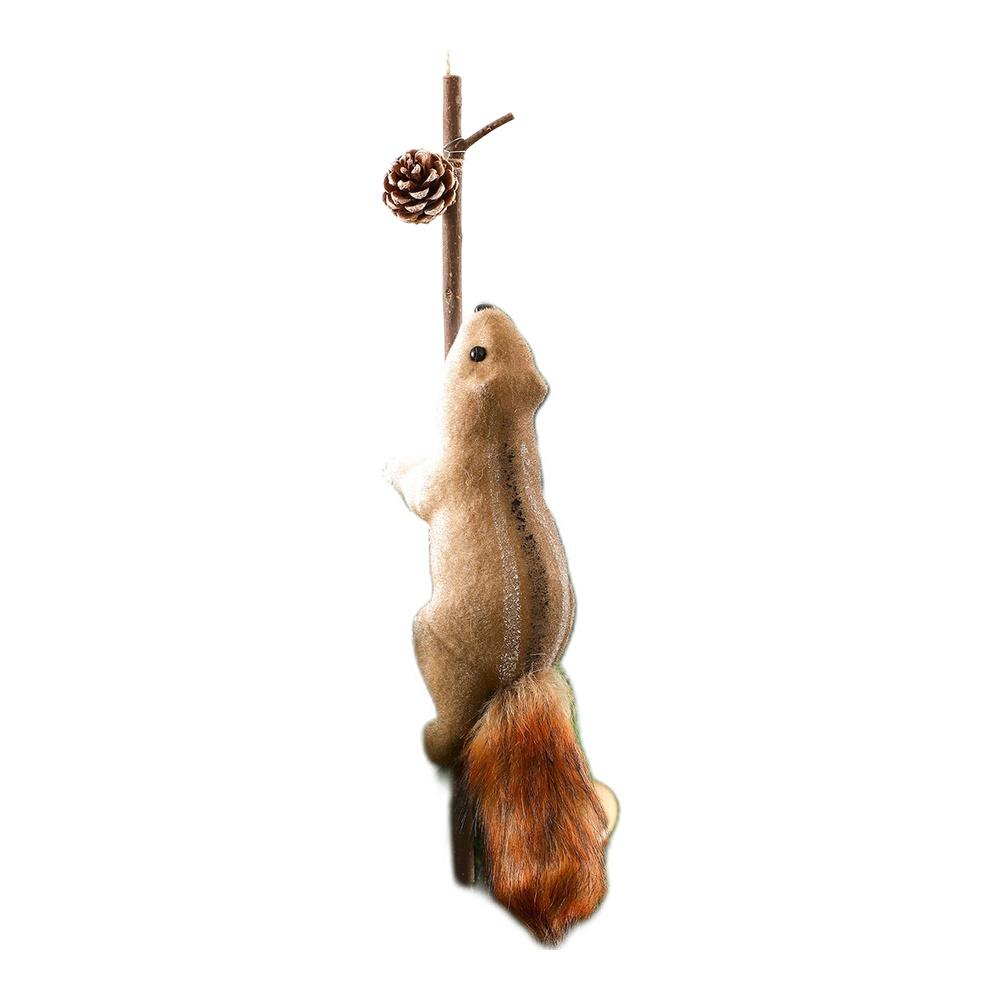 Animal Tree Decorations Squirrel Christmas Ornaments Intricate Painted Details