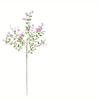 1Ps Outdoor Wedding Simulation Single 7-prong 37.4-inch Fake Flower Decoration for Outdoor Patio Garden Home Wedding Holiday Party Decoration