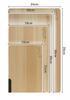 Daiwa Sangyo Cutting Dishwasher Wooden Made in Mildew 39 см Board, Safe, Hinoki, Lightweight, Japan, Resistance,