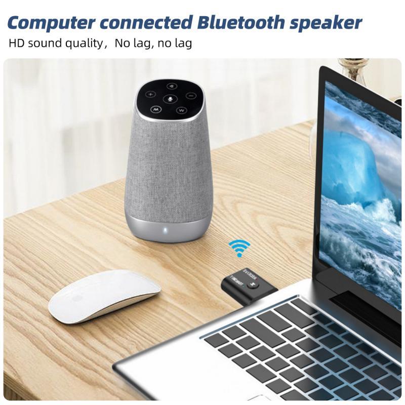 Bluetooth 5,0 аудиопередатчик приемник 3,5 мм разъем AUX RCA USB-ключ стерео беспроводной адаптер для ТВ автомобильный комплект динамик наушники