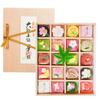 Fukuya Hanazono Assortment of Seasonal Jellies and Rakugan Rice 20 Kyoto Japanese Gift Message Available 1 (small) (rakugan Crackers) Sweets, Gift,