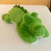 Party Style Green Crocodile Plush Toy Boy Sleeping Throw Pillow Bedside Pillow Home Ornament Gift