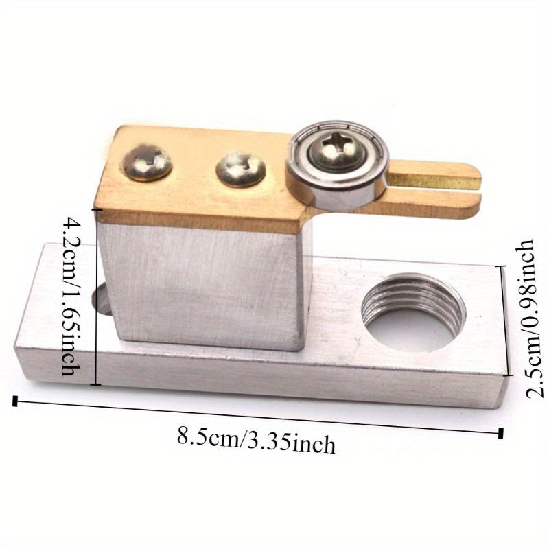 Эффективный электрический инструмент для прорезания канавки для инкрустации при изготовлении скрипок Материал: алюминий и медь 2x фрезы Серебро Золото