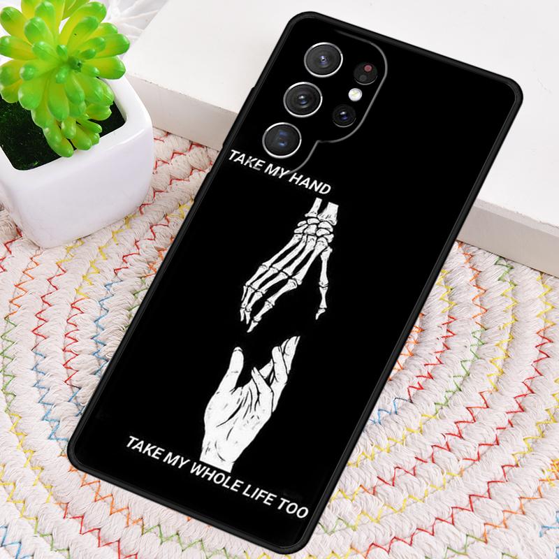 Чехол для телефона TPU «Любители скелетов» для Samsung Galaxy note 10 pro S26 S25 S24 S23 S22 Ultra Plus S21 FE S20 Ударопрочный чехол