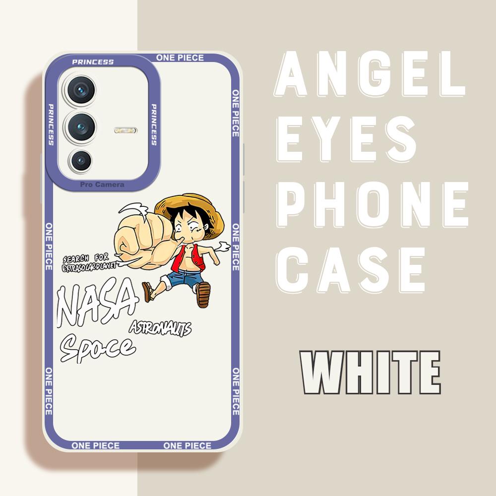 Phone Case Soft Rubber TPU Cellphone Casing Full Cover Camera Protection Design Shockproof Cover for Vivo