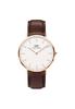 Год импорта Daniel Wellington DW Watch Classic Bristol 40mm Watch Brand Стильный Популярный Бизнес Кожаный Подарок Boyfriend [Официальный магазин/2