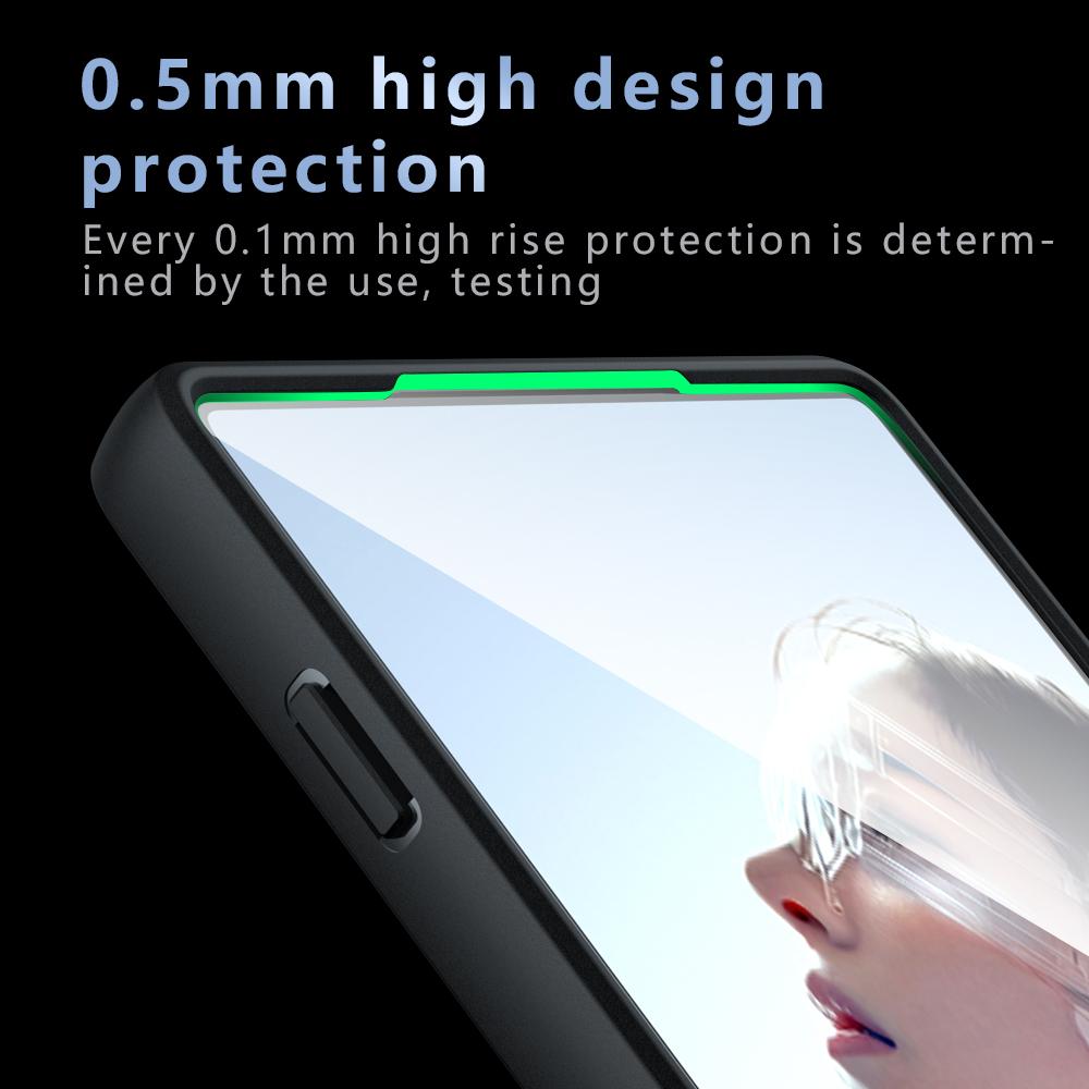 Ударопрочный чехол для ZTE Nubia RedMagic 11 Air, магнитный, для беспроводной зарядки, с мягкой ТПУ рамкой, полупрозрачная матовая пластиковая крышка для телефона