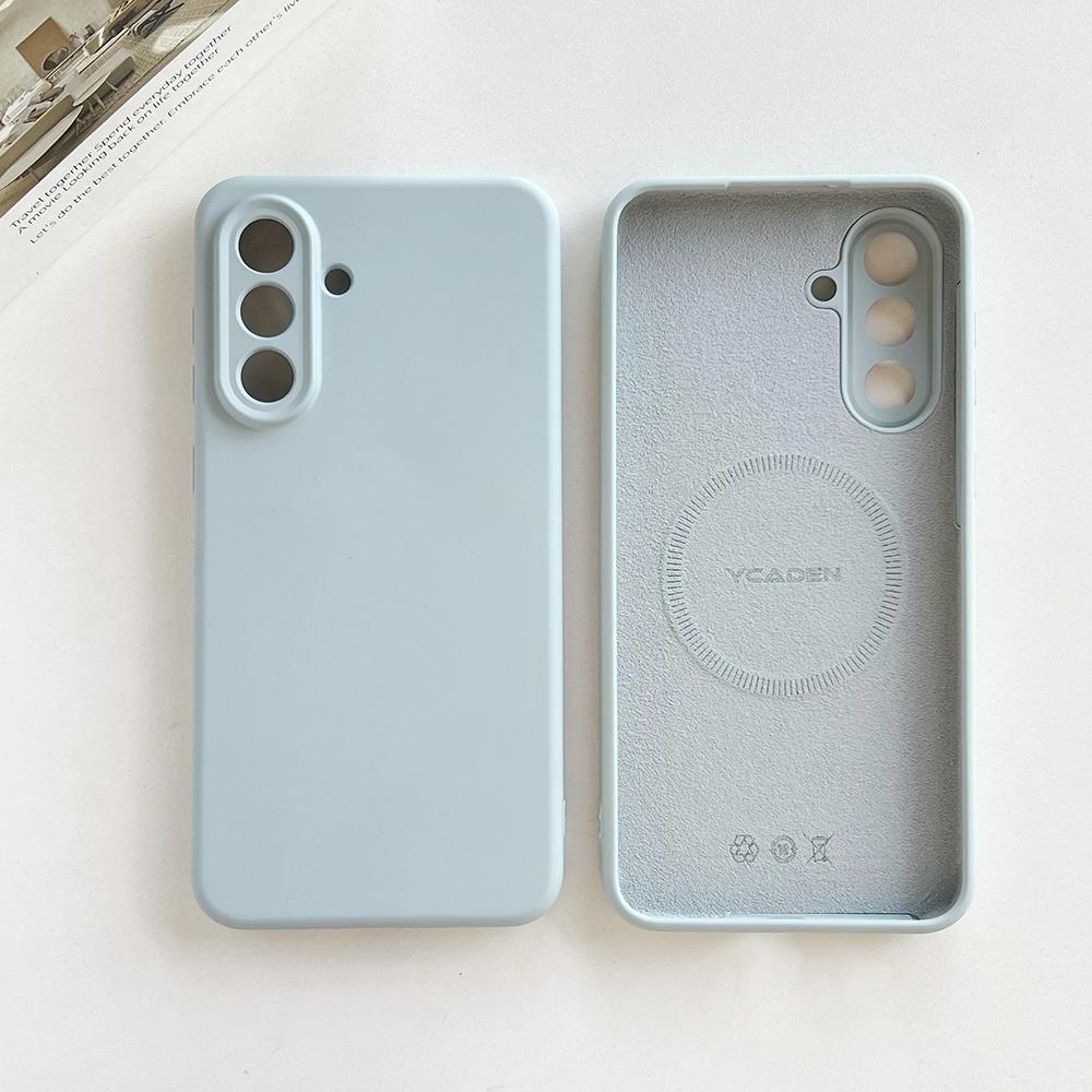 Оригинальный магнитный чехол из жидкого силикона для Samsung Galaxy S26 S25 S24 S 26 Ultra Plus S26Ultra Чехлы Беспроводная зарядка Мягкая крышка
