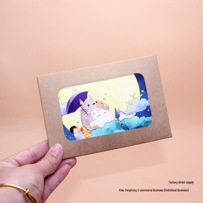 100 ретро-конвертов для открыток из крафт-бумаги для открыток DIY на заказ