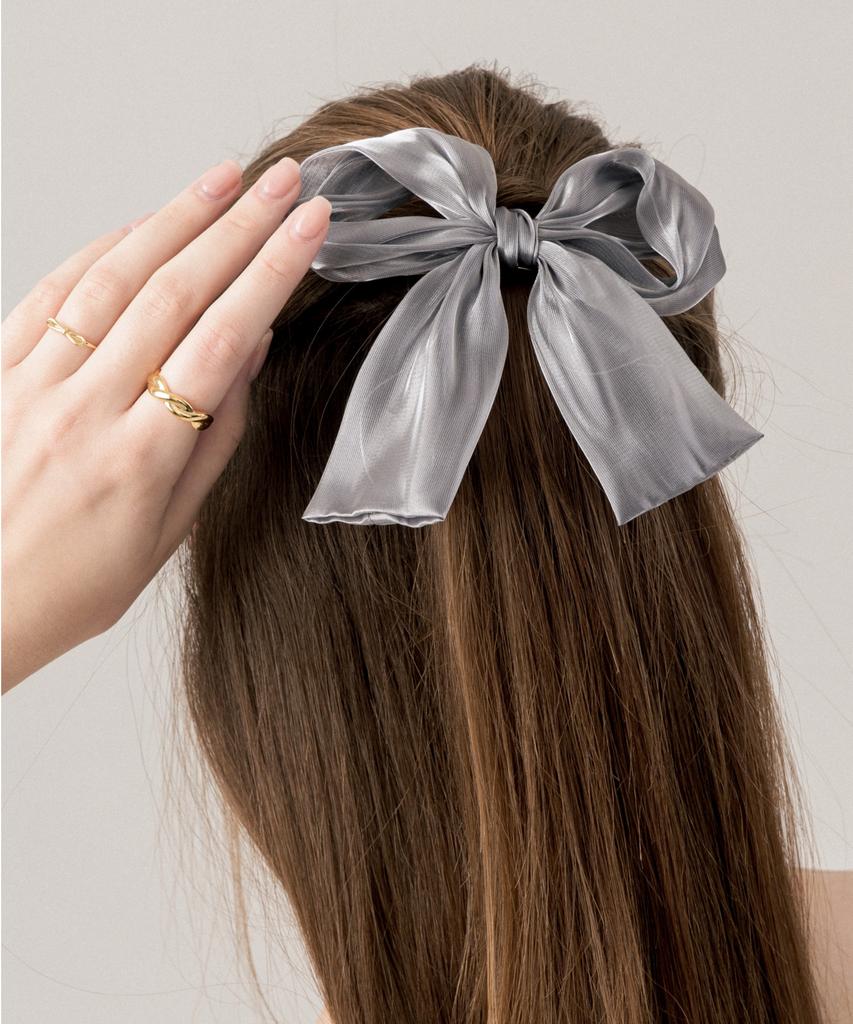 Серая брошь-булавка Joli Ribbon от Lilykori