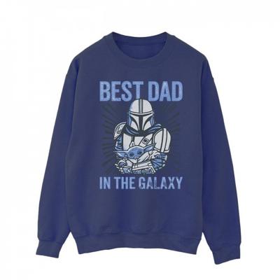 Мужская толстовка Mandalorian Best Dad Galaxy