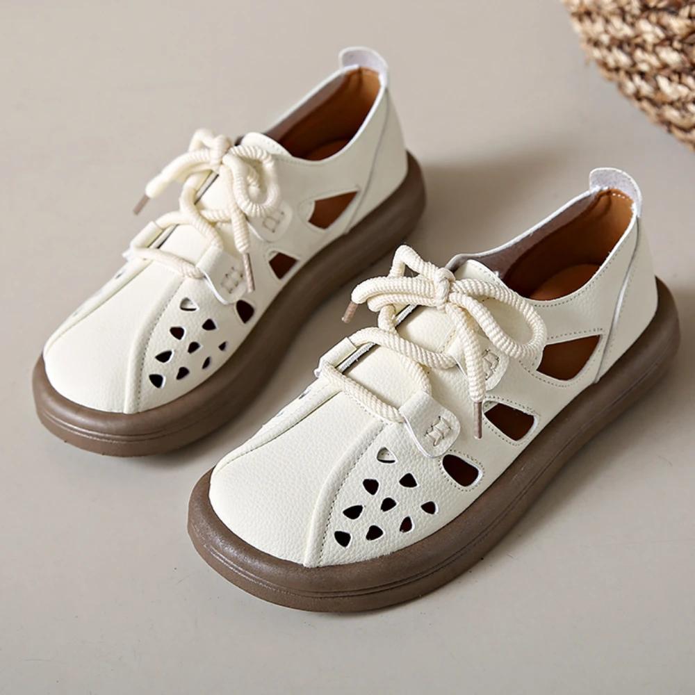 Женские кроссовки Летняя нескользящая обувь для мам Женские кроссовки на плоской подошве Модные женские повседневные сандалии Женская прогулочная дизайнерская обувь