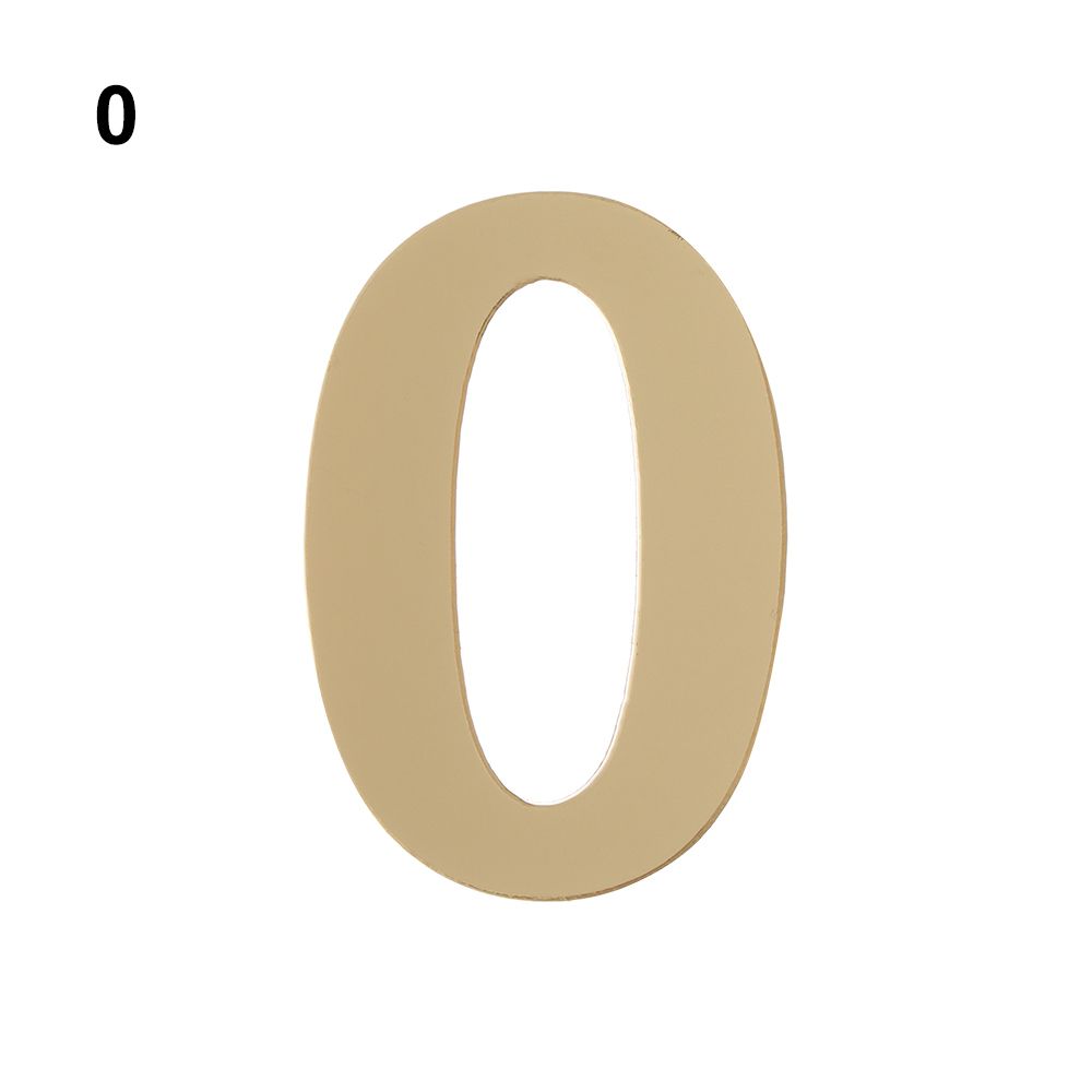 Home Door Label Self-adhesive Gate Digits Door Numeral Plaque Door Plate Number House Drawer Sign