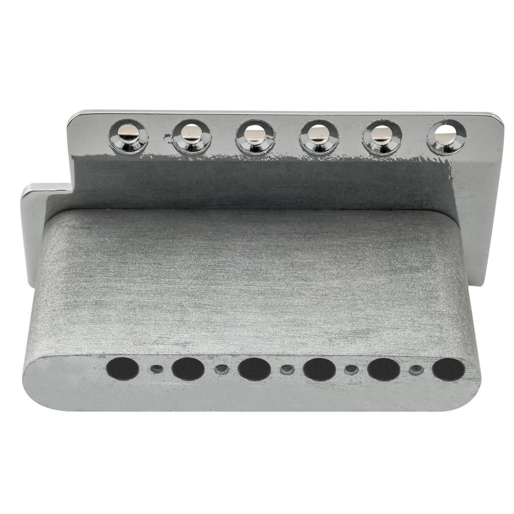 Wilkinson WOV03 String Pitch Vintage Guitar Tremolo Unit Bridge for Strat Electric Chrome 10.8mm 6-Point Squier/Mexico Fender/MIJ Guitar,