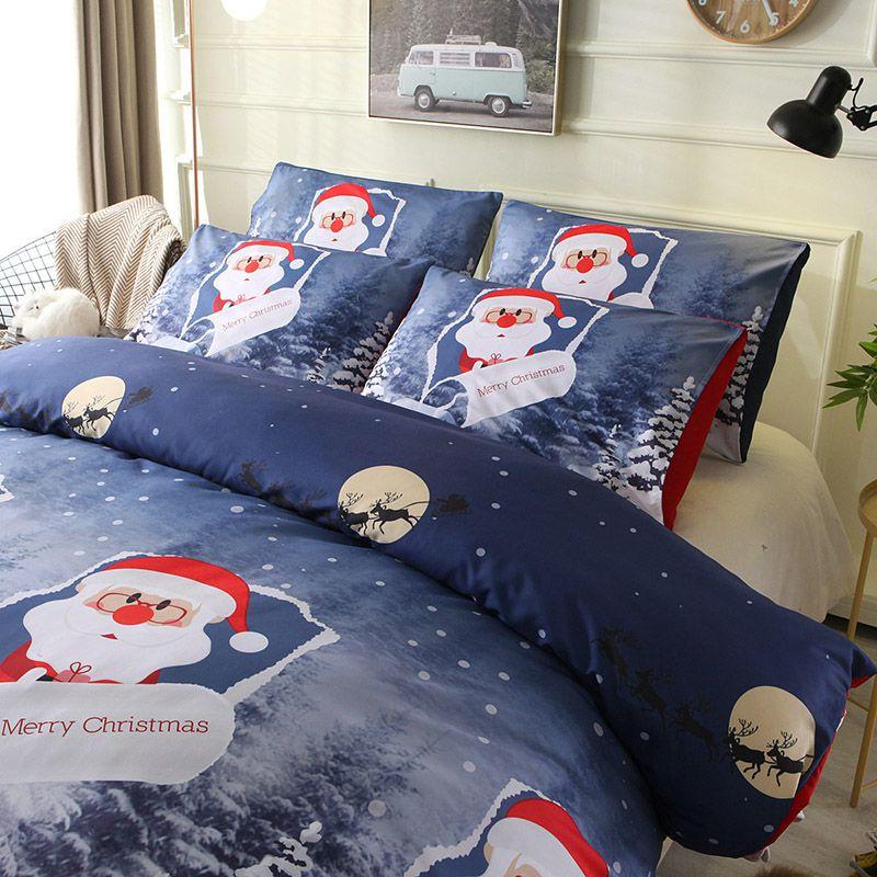 High-quality Father Christmas Duvet Cover And Pillowcases For All Bed Sizes