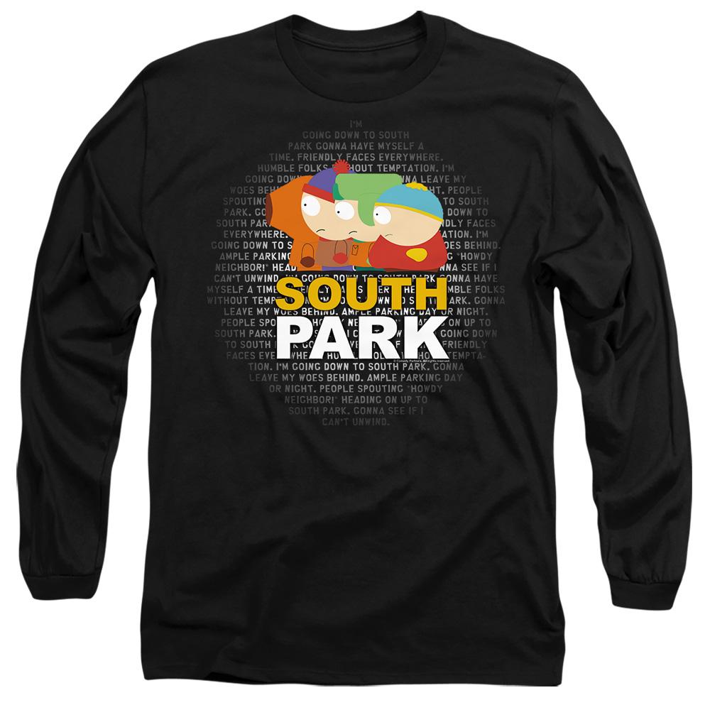 South Park Unisex Adult Lyrics T-Shirt