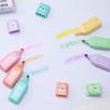 Punctuation Mini Highlighter Set: Eye-Protecting, Fluorescent Macaron Pens for Students