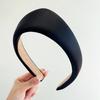 Simple Triangular Solid Color Headband Anti Slip Adult Wide Edge Headband For Girls Retro 2025  Hair Accessories Gift