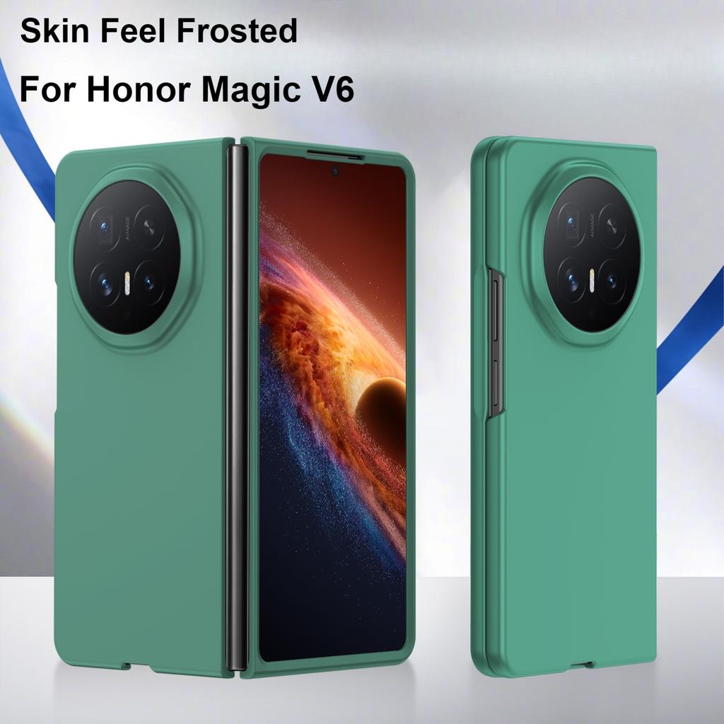 Модный Простой INS Конфетный Цвет PC Складной Чехол Для Huawei Honor Magic V6 V5 5G Ультратонкий Приятный для Кожи Ударопрочный Защитный Чехол