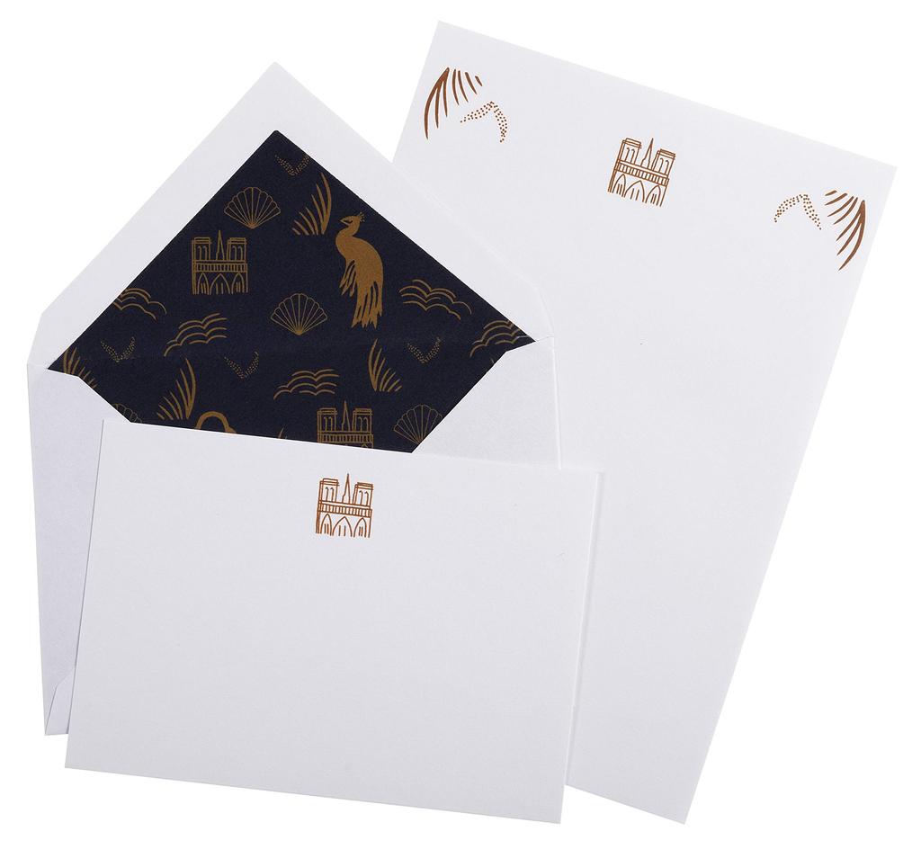 Lalo Season Paper Letter Set Blue gl74002 G.