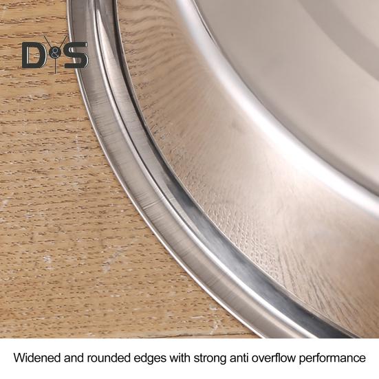 Круглый купол для плавления сыра с термостойкой ручкой Прочный, нержавеющий, можно мыть в посудомоечной машине Утолщенная сверхпрочная крышка кастрюли