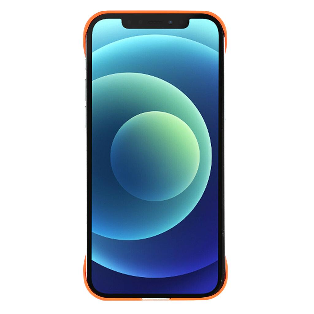 For iPhone 12 6.1 inch Slim Frameless Case Hard PC Skin-touch Phone Cover