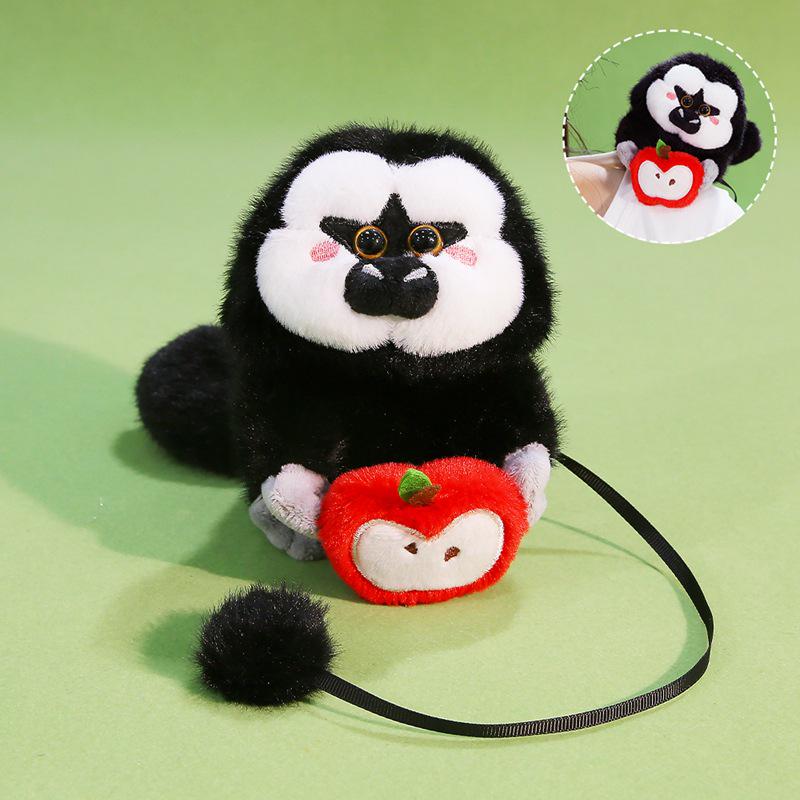 Плюшевая игрушка на плечо «Енотовидная панда» и магнит-сувенир из зоопарка - Детский подарок