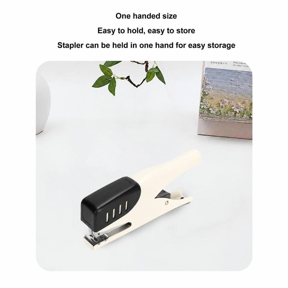 25 Sheet Capacity Compact Size Hand Stapler Metal Stapling Head Desktop Binder Paper File Arranging