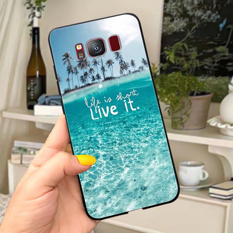 Чехол для телефона Samsung Galaxy S8 S8 Plus Тонкий Милый Задняя панель Силикон ТПУ Мягкая Обложка чехол Для Samsung S8 S 8 plus чехлы S8Plus Coque