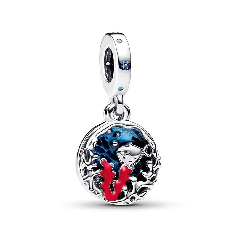 Copper Colorful Air Balloon Pendant Charm Beads Fits 3Mm Bracelets Necklace Women Luxury Diy Jewelry Gift