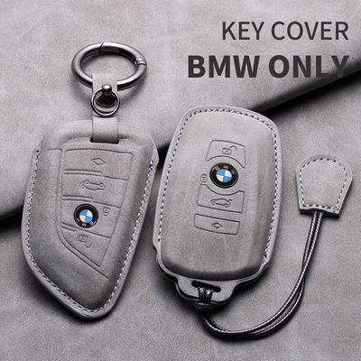 Чехол-оболочка для корпуса автомобильного ключа BMW F20 F10 F20 F30 F80 X1 X3 X5 X6 X7 G20 G30 G01 G02 G05 G11 Серии 1 3 5 7 Кожаный брелок для ключей автомобиля