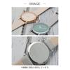 Remarks Japan Watch Beige Dial Easy To Read Analog Waterproof Women's