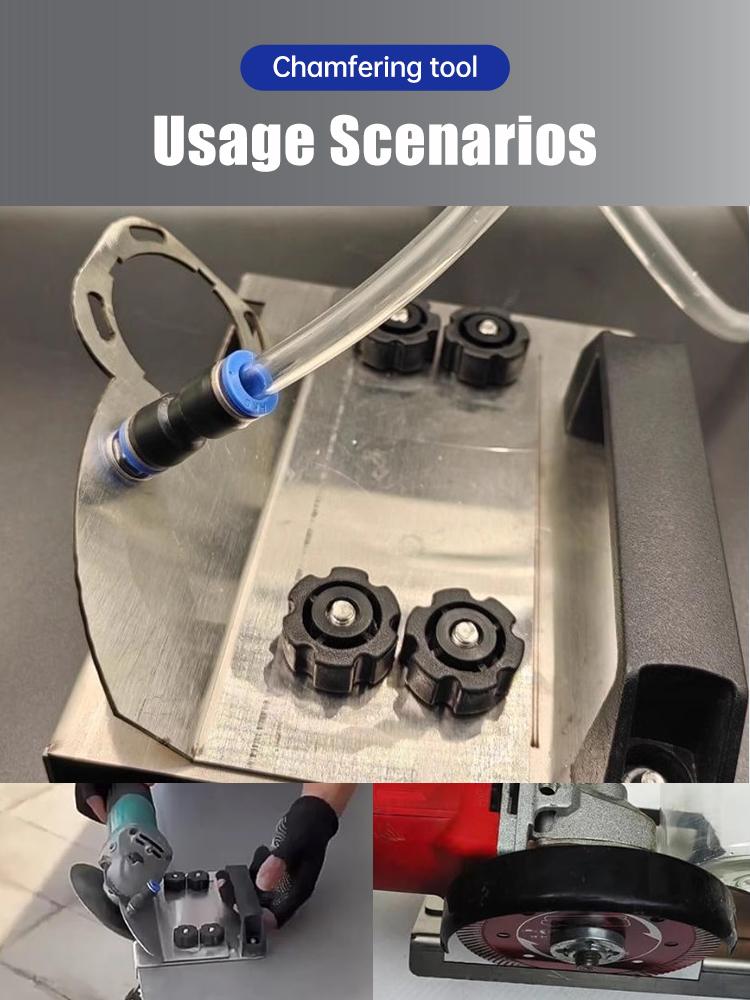 Стойка для угловой шлифмашинки для плитки, 45-градусная фаска, инструмент для снятия фаски с плитки, керамики, камня, для большинства машин