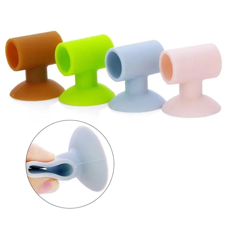 1 шт. После утолщения стены Бесшумная присоска Резиновая ручка Замок Защитная накладка Защита Аксессуары для украшения дома