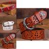 Womens Leather Waist Belt With Alloy Buckle For Fashionable Office And Weekend Looks