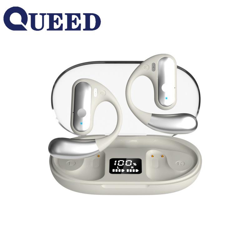 Не вставляйте в ухо Bluetooth-гарнитуру, беспроводные наушники без костной проводимости, ультра-длительный срок службы батареи, шумопоглощающие подвесные наушники