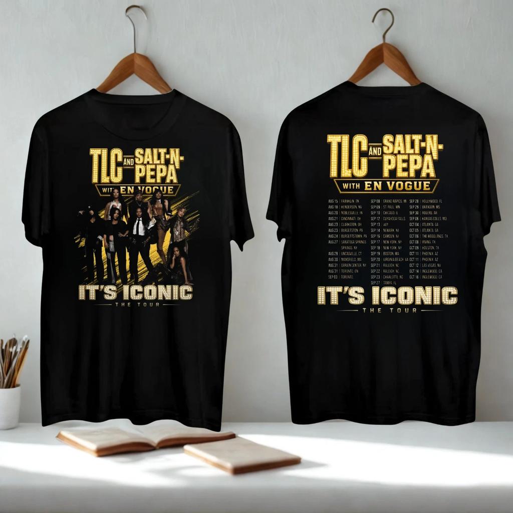 TLC Salt-N-Pepa En Vogue 2026 Tour T-Shirt, Iconic R&B Concert Tee Gift BT2601