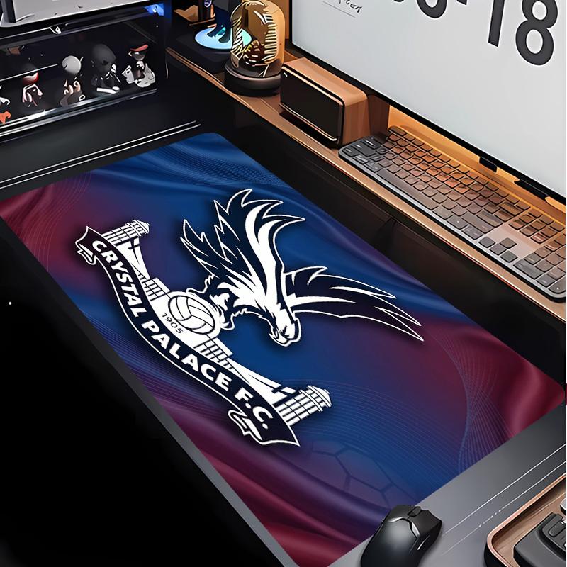 Crystal Palace Football Pattern Mouse Pad Non?Slip Rubber Base Gaming Mousepad For Desk Office Home