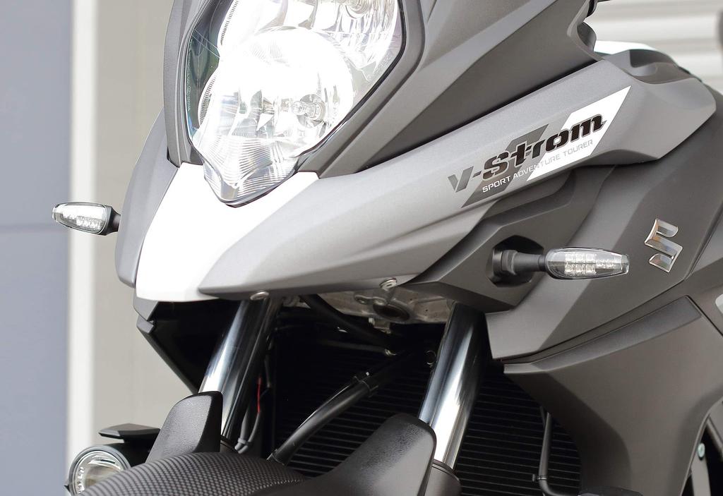 Детали для мотоциклов Kijima, светодиодный указатель поворота TRL2, прозрачная линза SV650/ABSSUZUKI219-5171