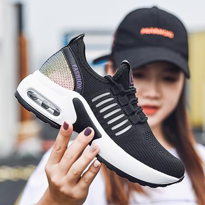 Танцевальная обувь Модная обувь для танца «шаг-призрак» Женская спортивная обувь на платформе Женская обувь из летучей плетеной сетки Новая обувь для бальных танцев