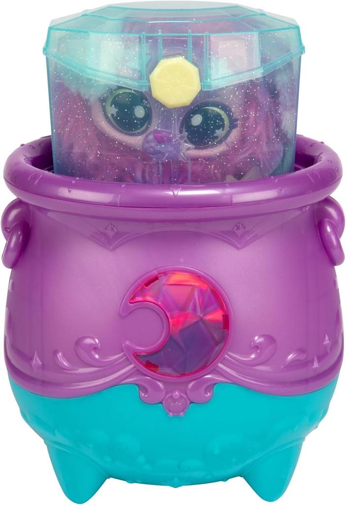 Волшебная игрушка-сюрприз «Котел Луна» от Magic Mixies, мягкая игрушка, рождественский подарок от Overseas Magic, волшебный драгоценный камень, сюрприз «Луна» [Предмет]